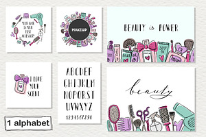 Big Beauty Vector Set