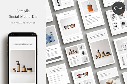 Semplis Social Media Kit, a Social Media Template by Ruben Stom