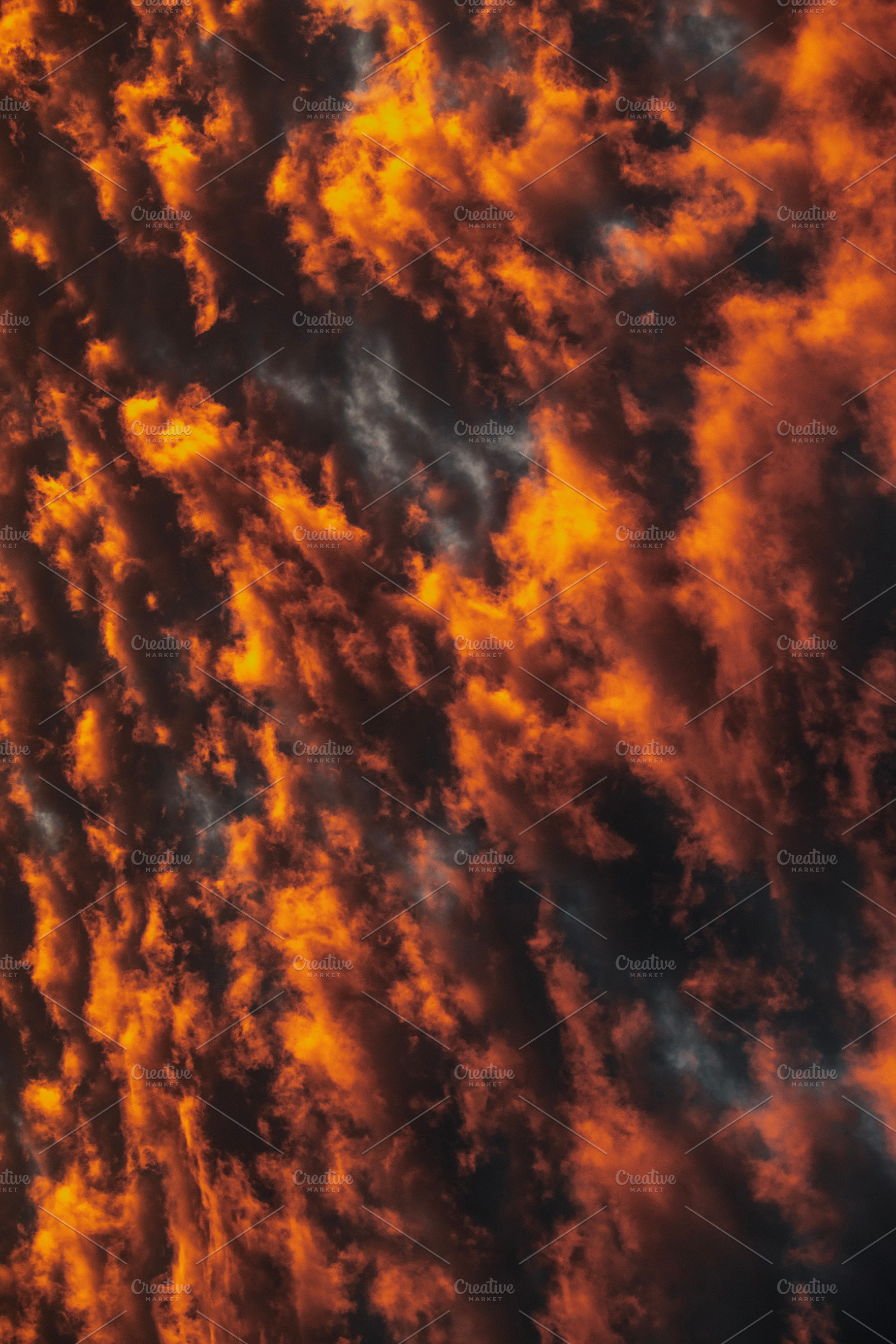 Brisbane Sunset Cloudscape, a Nature Photo by Rob D