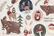Woodland Christmas, an Animal Illustration by Estudio 812 (Thumbnail 1 of 7)