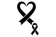 Cancer Health Support Symbols Set, a Healthcare Illustration by Designer_Momina (Thumbnail 4 of 16)