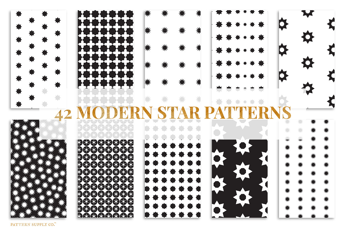 Fancy Geos II Collection - Bundle, a Pattern Graphic by Pattern Supply Co. (Photo 14 of 19)