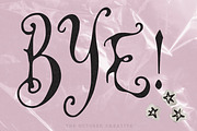Swoonspun Swirly Display Font, a Handwritten Font by The October Creative (Thumbnail 8 of 8)