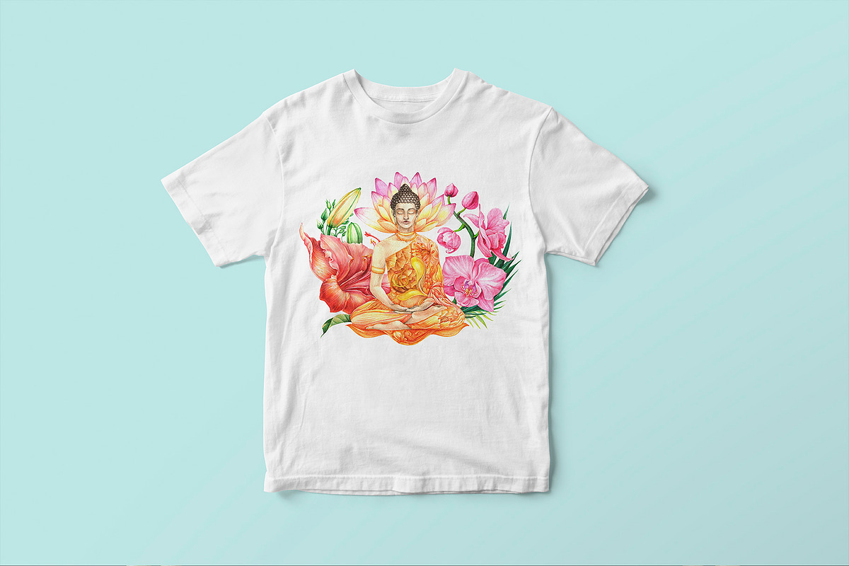 Buddha, an Illustration by SokolovaArt (Photo 4 of 5)