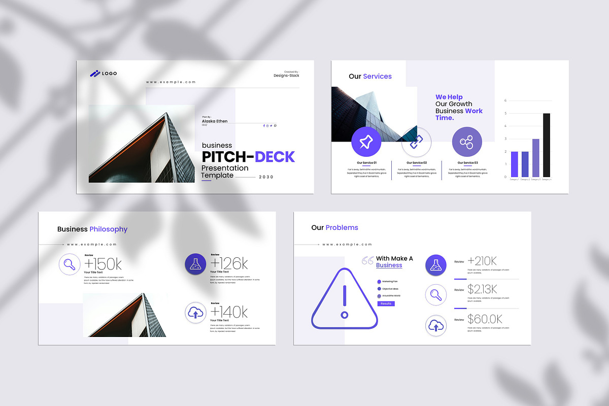 Business Pitch-Deck Presentation, a Presentation Template by Creative-Work (Photo 2 of 9)