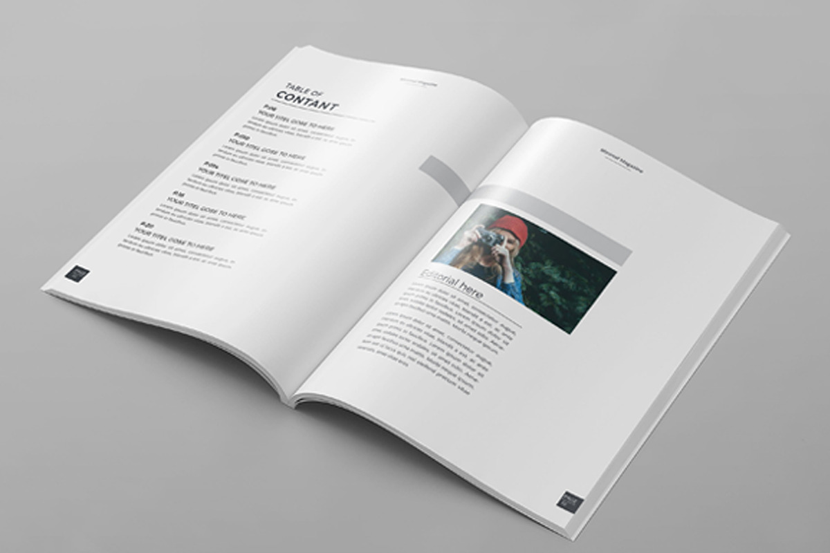 Travel Magazine Template, a Magazine Template by obidullah_01 (Photo 2 of 11)