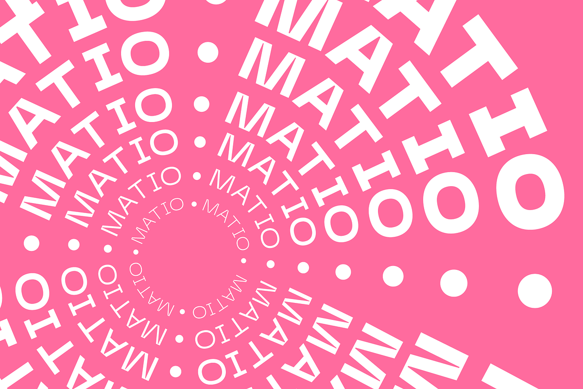 Matio | Font Family, a Sans Serif Font by Larin Type Co. (Photo 10 of 14)