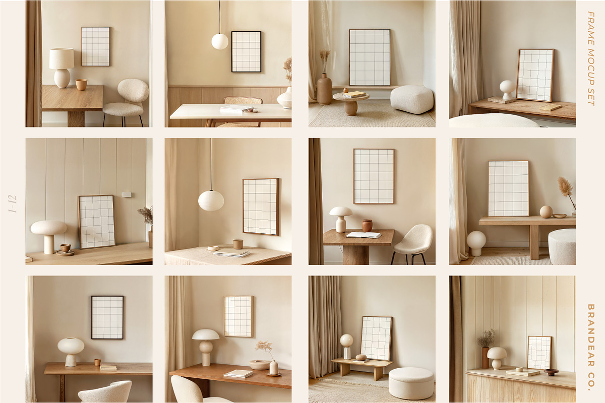 Scandi Interior | 24 Frame Mockups, a Household Mockup by Brandear Design (Photo 10 of 11)