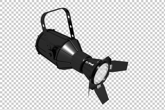 Spot Light 3D Render Png