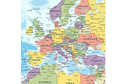 Vector World Map - Pacific View, a Graphic by PorcuPen Works (Thumbnail 4 of 6)