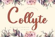 Collyte Handlettering Business Font, a Script Font by MikroType Std (Thumbnail 1 of 8)