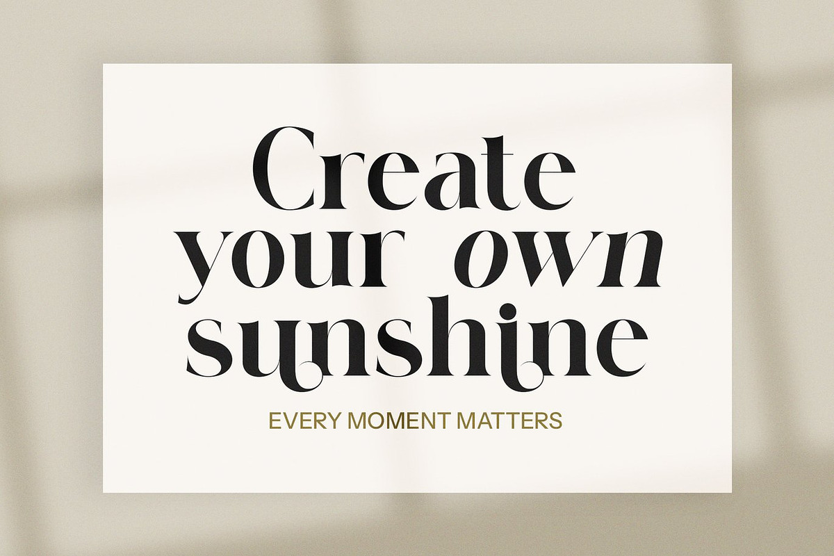 Stlier - Luxury Serif Font, a Serif Font by Luna Shop (Photo 3 of 8)