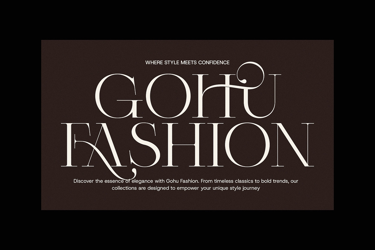 Fagora Calligraphy Serif Font, a Serif Font by Graphicxell (Photo 2 of 9)