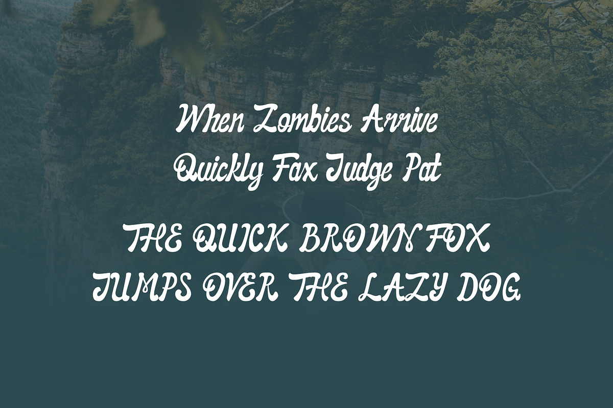 Awaluna Font preview 5