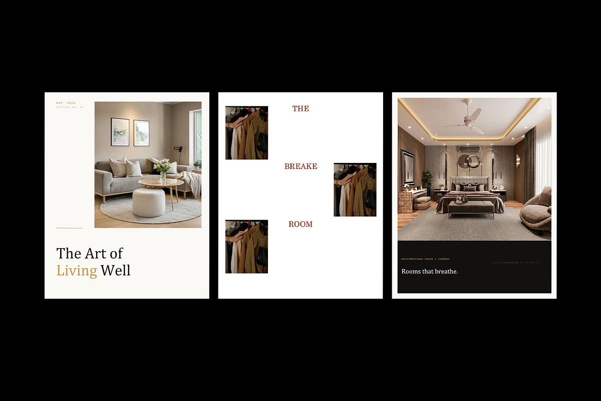 Luxury Living Social Media Kit Canva, a Social Media Template by Devators (Photo 4 of 5)