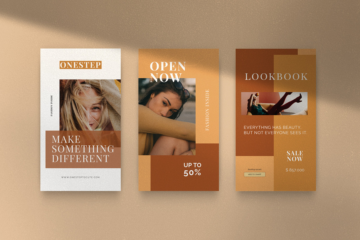 One Step - Social Media Pack+Stories, a Social Media Template by Dirtytemp Studio (Photo 6 of 13)