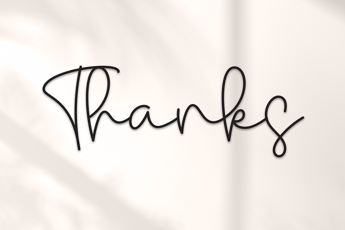 Samanta Caroline | Script Font, a Handwritten Font by Scratchones (Photo 8 of 8)
