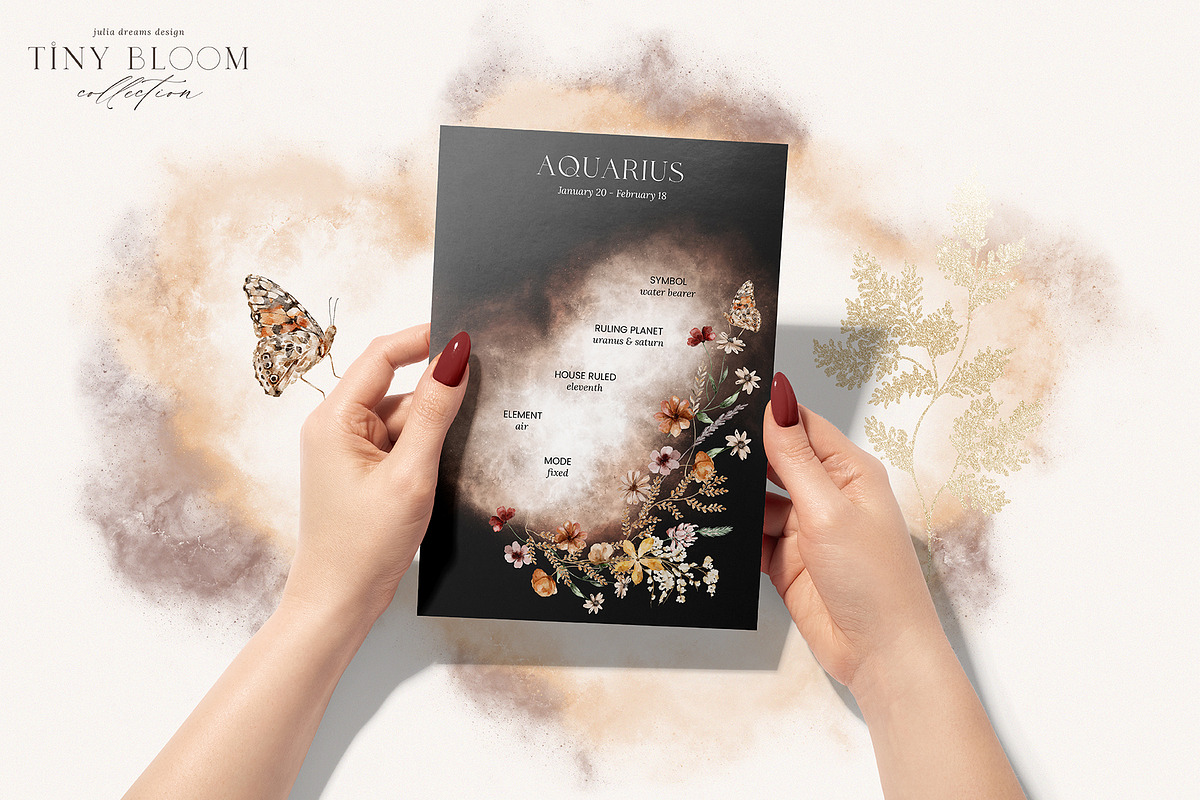 Tiny Bloom Collection, a Texture Illustration by Julia Dreams (Photo 10 of 10)