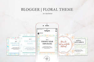 Blogger Floral Theme