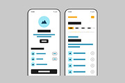 E Commerce Mobile App Wireframe, a Wireframe Template by MightyDesign (Thumbnail 6 of 9)