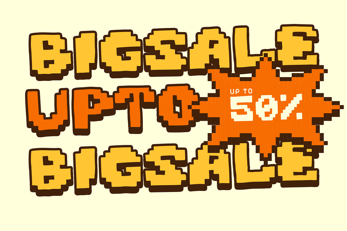 Pixdraw - Organic Imperfect Doodle, a Font by Typia Nesia (Photo 3 of 11)