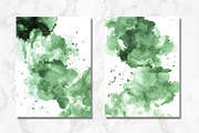 Green Alcohol Ink Textures, a Texture Graphic by Angela Roze (Thumbnail 5 of 9)