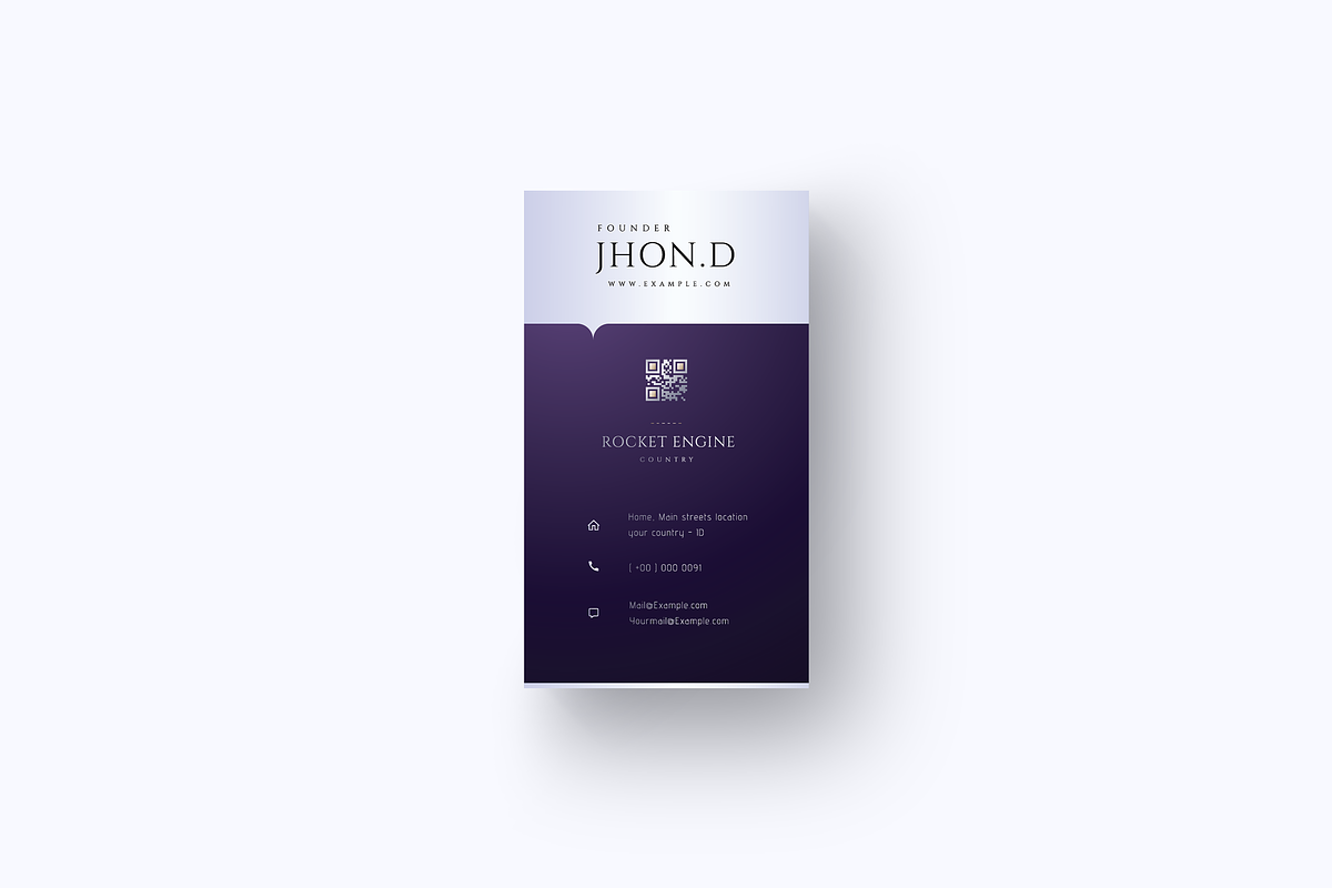 Novera - Elegant Business Cards, a Business Card Template by Ctrl space studio (Photo 5 of 9)
