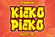 Kicko Picko, a Serif Font by saskaratype (Thumbnail 1 of 5)