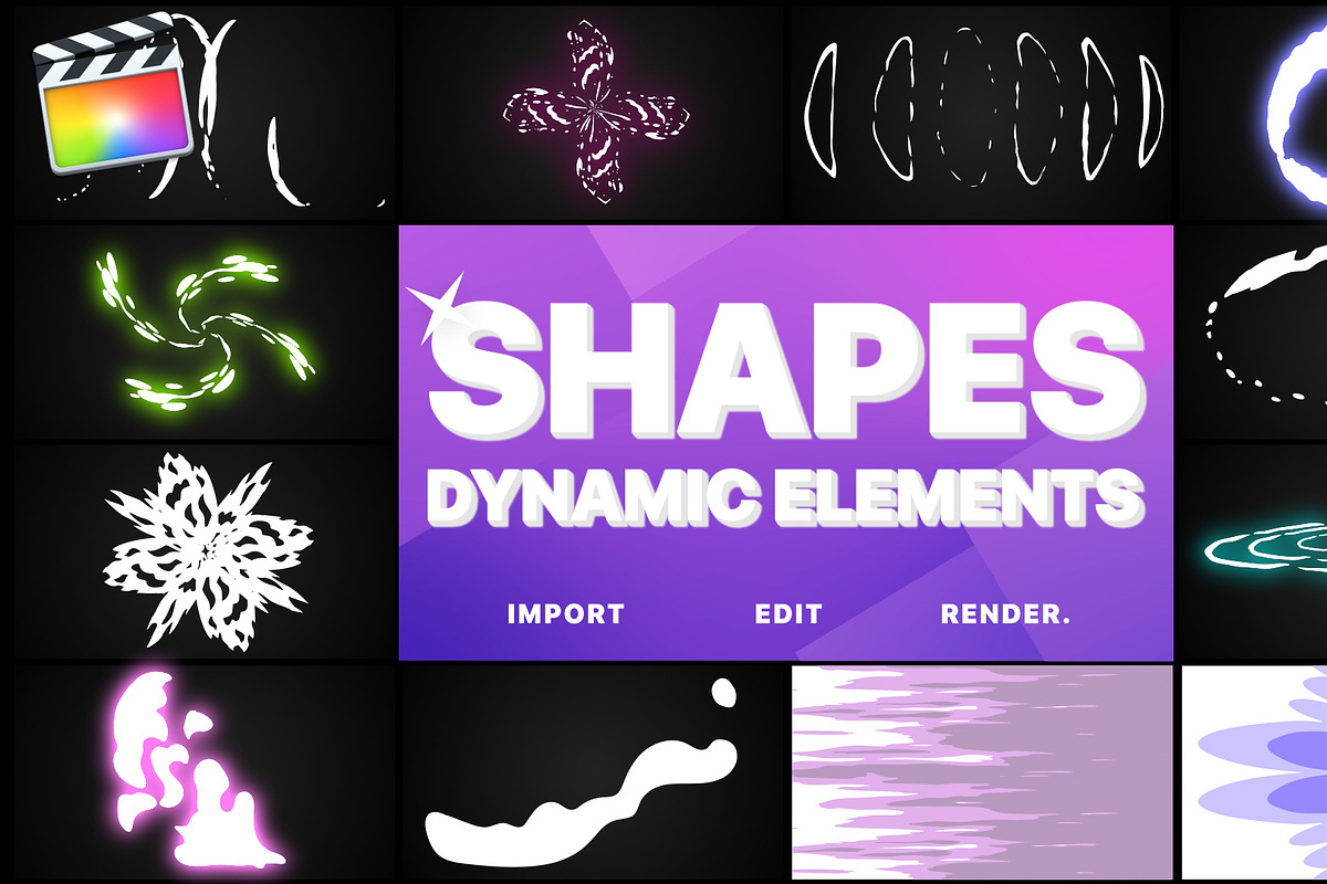 Dynamic Shapes | FCPX, a Templates & Theme by FlashFXbox (Photo 1 of 2)