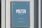 Poster Frame Mockup, an Advertising Mockup by graphypix (Thumbnail 1 of 4)