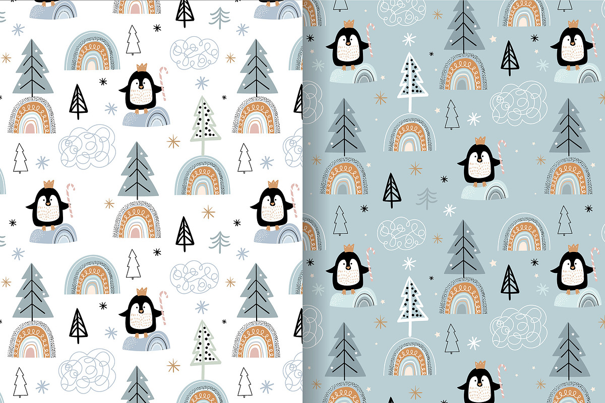 Scandinavian Christmas elements, an Animal Illustration by Letto studio (Photo 7 of 8)