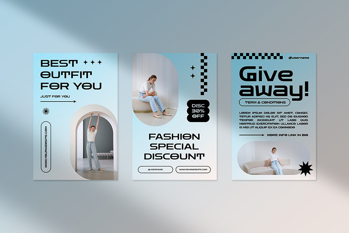 Kaia - Fashion Social Media Pack, a Social Media Template by Neetlabs Studio (Photo 4 of 5)