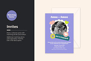 Anna + Amos Bottle Label Template, a Stationery Template by Mountain Folk Creative (Thumbnail 5 of 5)