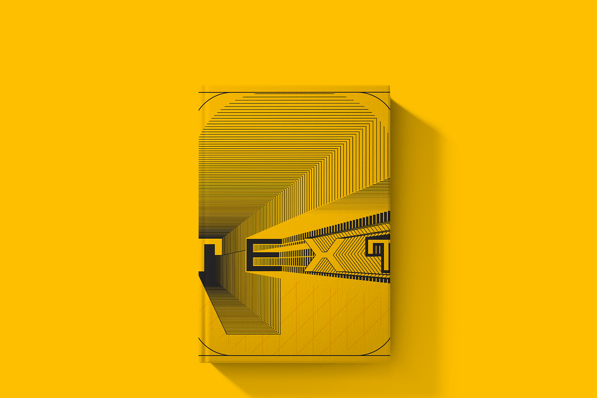 Modern Optical Typography Poster Set, a Poster Template by NJ Himel (Photo 16 of 40)