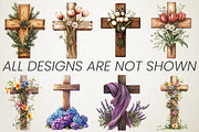 Hello Spring Floral Heart Clipart, an Illustration by RobertsArt (Thumbnail 2 of 4)
