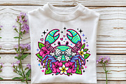 Preppy Crab Summer PNG, a Work Illustration by CraftArtStudio (Thumbnail 2 of 4)
