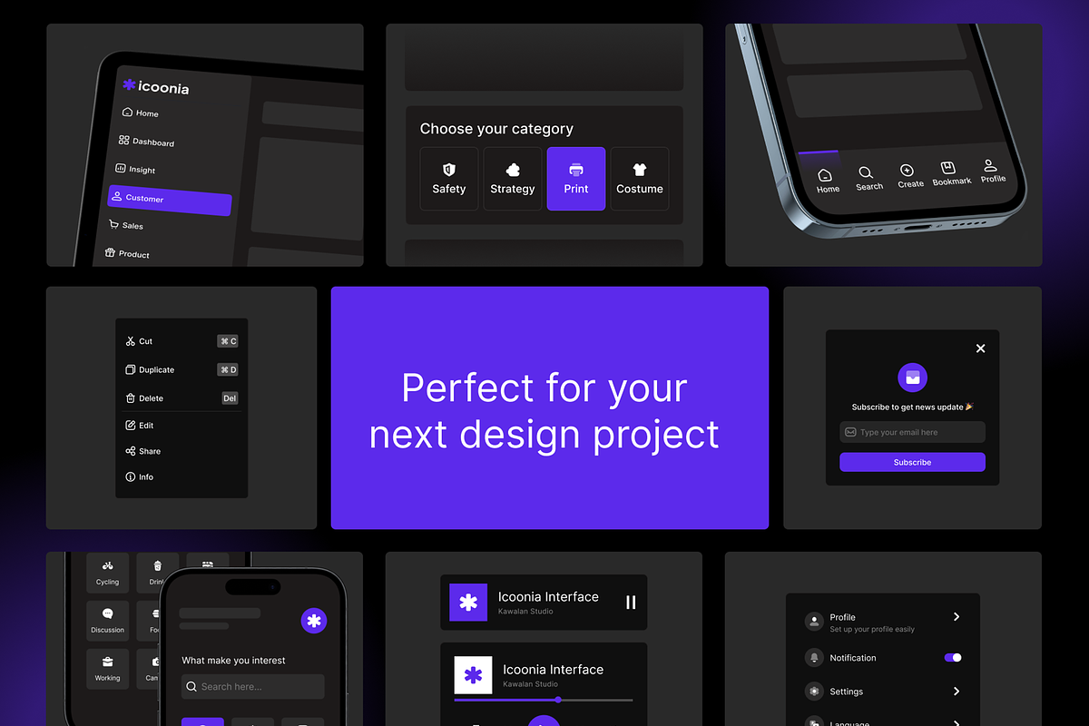 Icoonia Pro | 8.000+ Ultimate Vector, an Icon by Kawalan Studio (Photo 6 of 8)