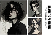Dramatic Portraits, a Decorative Illustration by Digital Art Creations (Thumbnail 3 of 9)