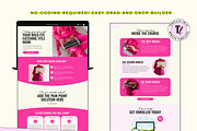 Pink Feminine Faceless Sales Page, a Wix Template by Template Twist Shop (Thumbnail 6 of 10)