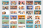 back to school character background, a Person Illustration by foxndeer (Thumbnail 1 of 3)