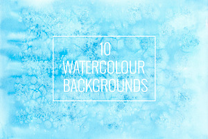 10 Watercolour Backgrounds