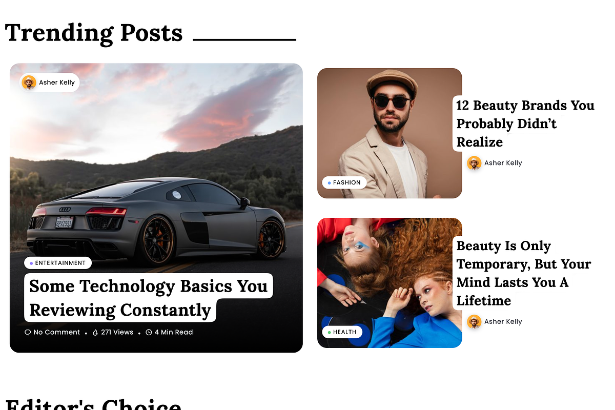 Kalusi Blog Magazine Wordpress, a WordPress Template by UInstrument (Photo 5 of 10)