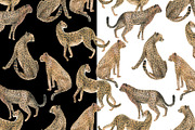 Wild cats, a Pattern Graphic by ramika (Thumbnail 3 of 3)