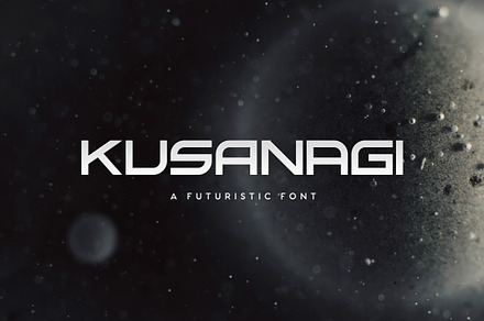 Kusanagi - Futuristic Font, a Font by Tugcu Design Co.