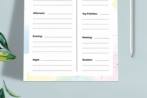 Planner To Do List Template