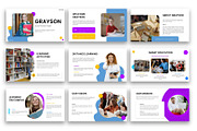 Grayson - Education PowerPoint, a Presentation Template by kreatifreya (Thumbnail 2 of 5)