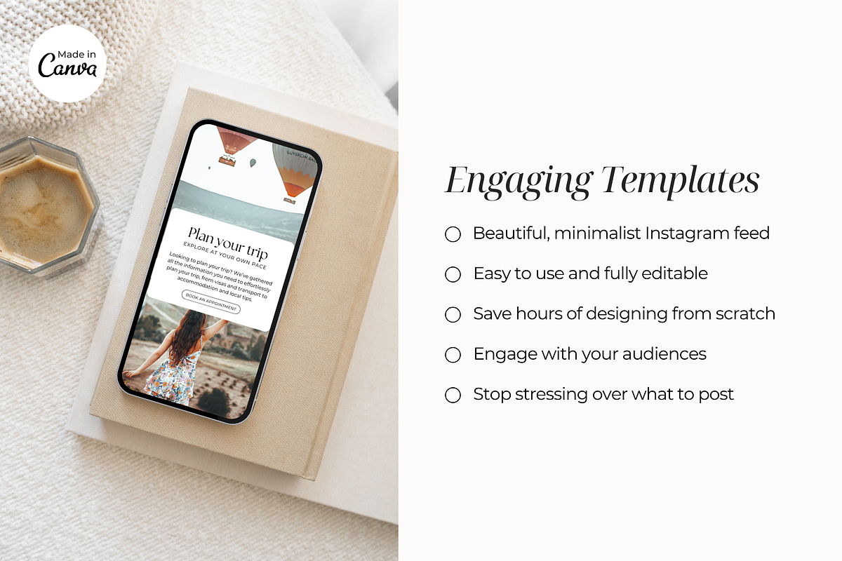 Travel Instagram Post Templates, a Social Media Template by ShopRShop (Photo 9 of 11)