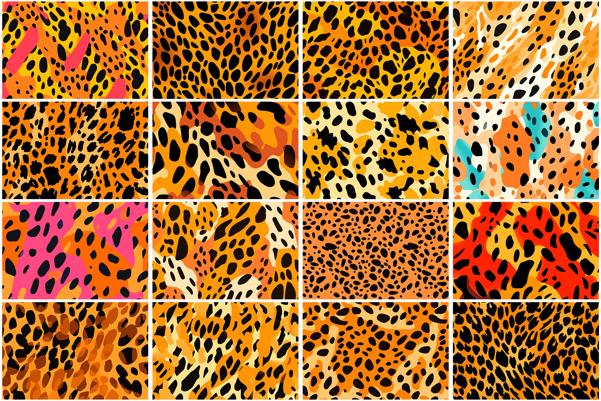 Cheetah Skin Print Digital Paper, a Texture Graphic by Forhadx5 (Photo 4 of 4)