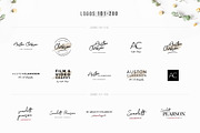 Typographer's Dream Box + 200 Logos, a Script Font by Mats-Peter Forss (Thumbnail 127 of 130)
