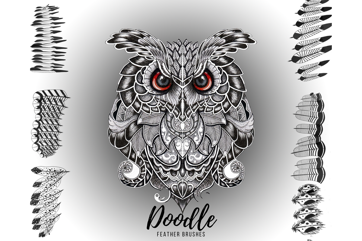 Realistic Fur Brushes, a Brush Add-On by Velo Graphic Studio (Photo 2 of 9)